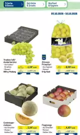 METRO Prospekt woche 41 Seite 9: Cantaloupe-melonen €2,24, Flugmango €4,49