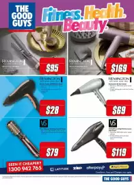 The Good Guys catalogue week 40 Page 5: Remington Botanicals AC Hair Dryer €69,00