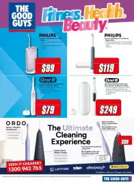The Good Guys catalogue week 40 Page 7: Philips Sonicare 4100 Electric Toothbrush - Marine Blue €119,00