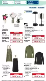 METRO Prospekt | Non-Food Seite 11: KARLOWSKY Latzschürze €34,99, APS LED-Tischleuchte Alva €37,79