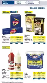 METRO Prospekt | Non-Food Seite 45: P&W Burger- und Hot Dog-Saucen €2,39, Barilla Pasta Klassisch €0,99