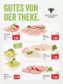 Feneberg Prospekt woche 41 Seite 2: Gelbwurst €1,39, Bayerische Bierwurst €1,59