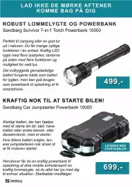 CBC tilbudsavis Side 8: Sandberg Survivor 7-in-1 Torch Powerbank 10000 €499,00