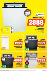 Power tilbudsavis Side 37: Miele Int. opvaskemaskine €7.599,00, Siemens int. opvaskemaskine €3.999,00