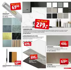 Jem & fix kundeavis uke 41 Side 11: VEGGPANEL €438,00, KJØKKENPLATER €279,00