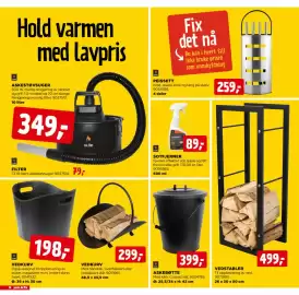 Jem & fix kundeavis uke 41 Side 16: VEDSTABLER €499,00, ASKESTØVSUGER €349,00