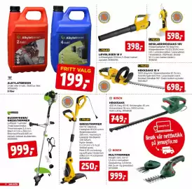 Jem & fix kundeavis uke 41 Side 4: HEKKSAKS 18 V €698,00, ALKYLATBENSIN €199,00