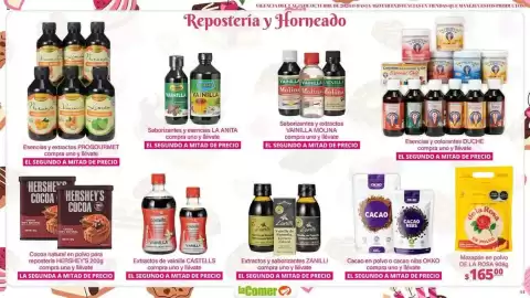 Folleto La Comer Página 44: De la Rosa Mazapán en polvo €165,00