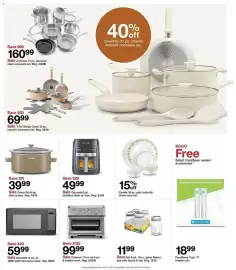 Catálogo Target semana 41 Página 19: Kenmore 11-cu.-ft. 1,000-watt microwave oven €59,99