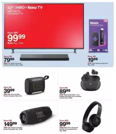 Catálogo Target semana 41 Página 22: Beats Studio Buds + True Wireless Bluetooth noise-canceling earbuds €89,99