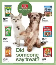 Catálogo Target semana 41 Página 36: Milk-Bone Comfort Chews €10,49, Blue Buffalo Nudges Minis €9,99