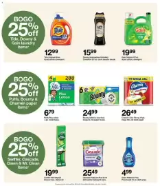 Catálogo Target semana 41 Página 40: Charmin Ultra Strong 12-pk. €26,49, Downy Unstoppables Unlimited Collection €15,99