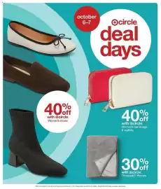 Catálogo Target semana 41 Página 7: Threshold throws, Women's handbags & wallets