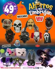 Folleto Casa Ley Página 4: 49 desde 90 c/u ANTIFACES Aherros Embrujan MASCARAS LY g DRACON MASK 00 O Más cosas a mejores