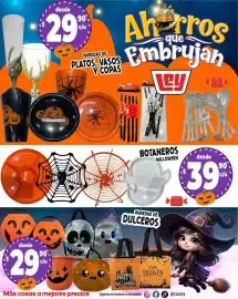 Folleto Casa Ley Página 8: Variedad de dulceros €29,90, Botaneros Halloween €39,00