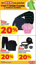 Folleto HEB Página 13: Sudaderas y Pants para Damas, Suéters para toda la Familia