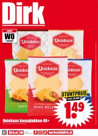 Dirk folder week 41 Pagina 34: Uniekaas kaasplakken 48+ €1,49