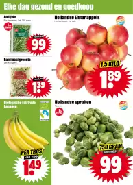 Dirk folder week 41 Pagina 2: Hollandse spruiten €0,99, Hollandse Elstar appels €1,89