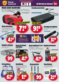 Dirk folder week 41 Pagina 28: Gasaansteker €1,99, Duracell Simply batterijen AA of AAA. €4,99
