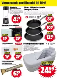 Dirk folder week 41 Pagina 29: Nexxt opblaasbaar ligbad €24,99, Garmix oplaadbare precisietrimmer €6,99