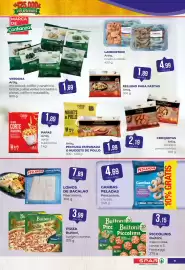 Folleto SPAR Gran Canaria Página 15: Artiq - papas €1,89, Pescanova - lomos de bacalao €7,89