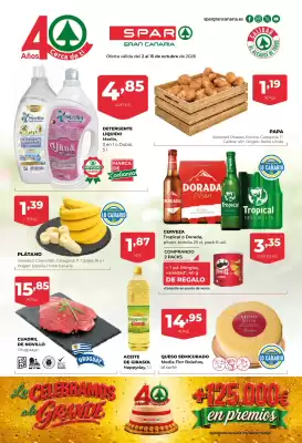 SPAR Gran Canaria (válido hasta el 15-10)