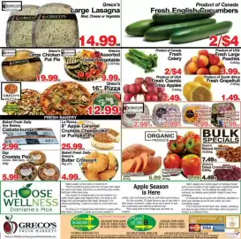 Concord Food Centre & Oak Ridges Food Market flyer Page 4: Ace Bakery Ciabata Lunga €2,99, Fresh English Cucumbers €4,00