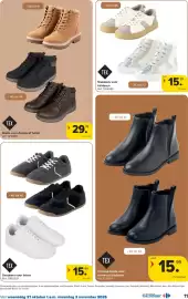 Carrefour folder Pagina 11: Sneakers voor kinderen €15,99, Boots voor dames of heren €29,99