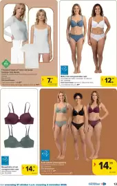 Carrefour folder Pagina 13: Push-upbeha of trianglbeha €14,99, Beha met voorgevormde cups €12,99