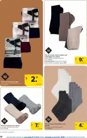Carrefour folder Pagina 14: Paar homesocks voor dames €7,99, Set van 2 paar homesocks voor dames €4,99