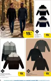 Carrefour folder Pagina 2: Trui voor heren €19,99, Gebreide trui voor heren €19,99