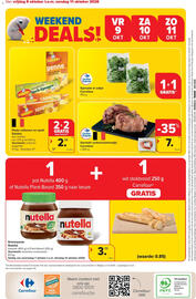 Carrefour Market folder week 41 Pagina 20: Gerookt varkenshammetje €7,00, Pasta volkkoren en spelt Soubry €2,58
