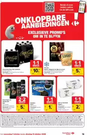 Carrefour Market folder week 41 Pagina 19: Snacks Solero, Magnum en Ben & Jerry's €5,09, Coca-Cola Zero No Caffeine €10,09