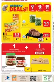 Carrefour Market folder week 41 Pagina 20: Gerookt varkenshammetje €7,00, Pasta volkkoren en spelt Soubry €2,58