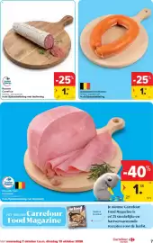 Carrefour Market folder week 41 Pagina 7: Antwerpse lunchworst €1,13, Rosette Carrefour €1,58