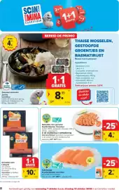 Carrefour Market folder week 41 Pagina 8: Gekookte roze garnalen €4,35, Gerookte zalm Labeyrie €10,29