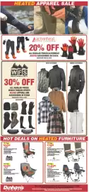 Dunham's Sports weekly ad week 40 Page 8: HEATED APPAREL SALE actionheat BATTERY HEATED APPAREL 20% OFF ALL REGULAR PRICED