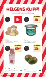 Hemköp reklamblad vecka 41 Sida 16: Fläskytterfilé €69,95, Munkar €5,00