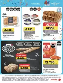 Folleto Carrefour Market Página 15: Carrefour - prepizza de tomate €2.190,00, Palmeritas de manteca €5.490,00