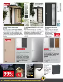 Bauhaus leták Strana 16: ZK plechové dveře €2.880,00, Vchodové dveře Premium PVC €7.950,00