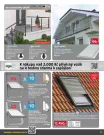 Bauhaus leták Strana 17: Tepelně izolační venkovní roleta €12.450,00, Trojsklo střešní dřevěné okno solid thermo €5.790,00