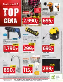 Bauhaus leták Strana 32: Osram led žárovky €115,00, Aku fukar na listý GP-LB 36/270 SOLO €2.990,00