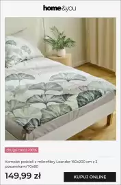 Home&You gazetka Strona 6: Komplet pościeli z mikrofibry Leander 160x200 cm z 2 poszewkami 70x80 home & you €149,99