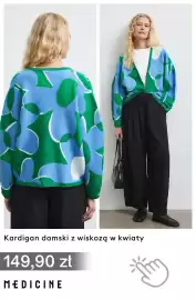 Medicine gazetka Strona 11: Kardigan damski z wiskozą w kwiaty Medicine €149,90