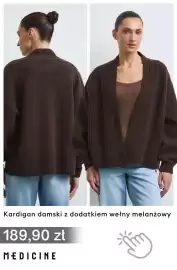 Medicine gazetka Strona 12: Kardigan damski z dodatkiem wełny melanżowy Medicine €189,90