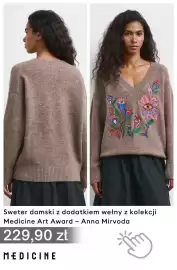 Medicine gazetka Strona 13: Sweter damski z dodatkiem wełny z kolekcji Medicine Art Award - Anna Mirvoda €229,90