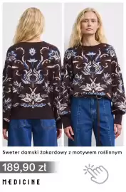 Medicine gazetka Strona 8: Sweter damski żakardowy z motywem roślinnym Medicine €189,90