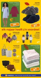 Trekpleister folder week 41 Pagina 15: Deken zacht flanel €4,99, Schoudertas €7,99