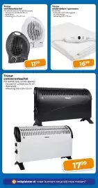 Trekpleister folder week 41 Pagina 21: Tristar convectorkachel €17,99, Tristar onderdeken 1-persoons €16,99