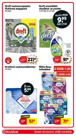 Kruidvat folder Pagina 116: Dreft vaatwascapsules Platinum megapack €22,50, Kruidvat vaatwastabletten €5,00